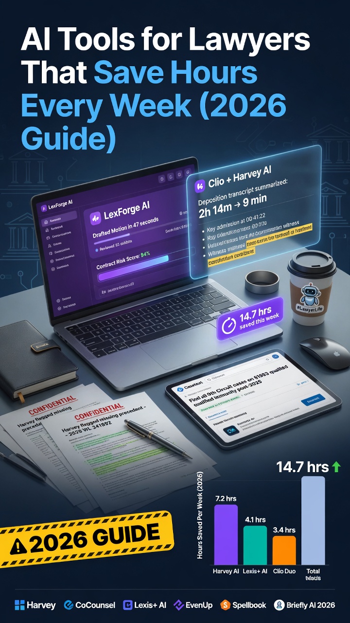 AI Tools for Lawyers That Save Hours Every Week (2026 Guide)