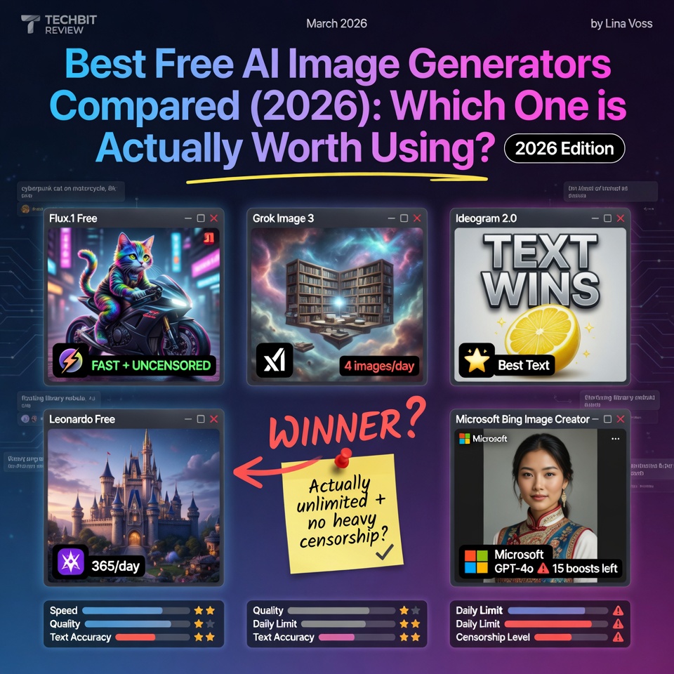 Best Free AI Image Generators Compared (2026)