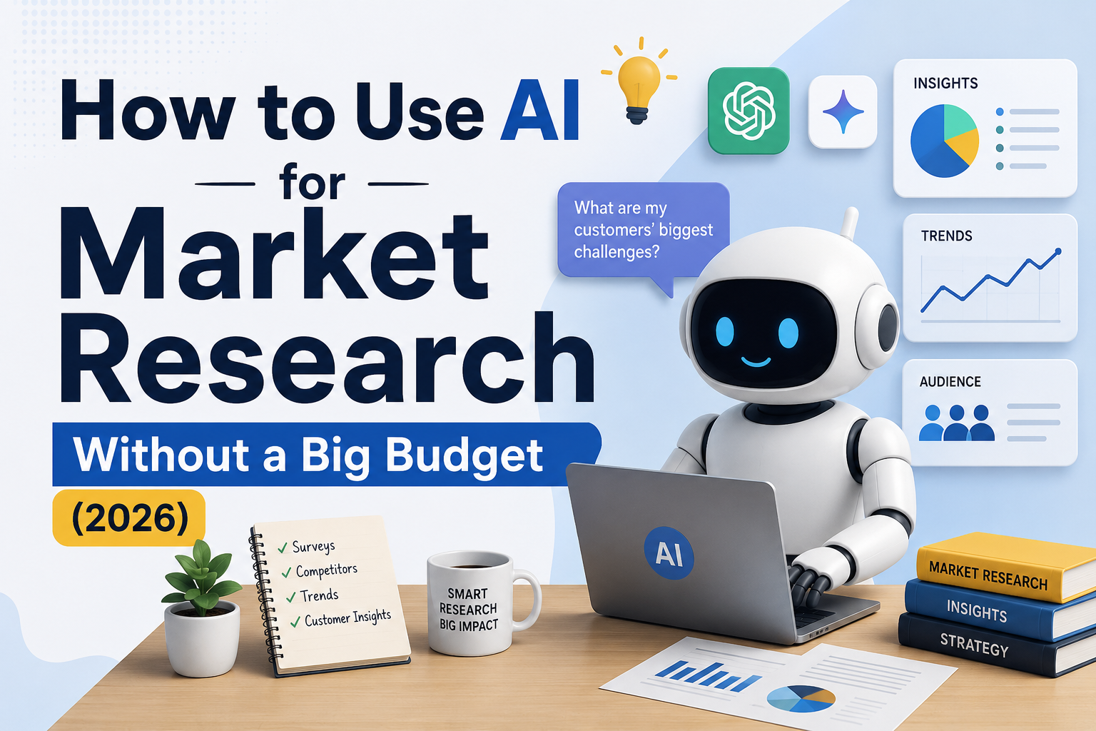 How to Use AI for Market Research Without a Big Budget (2026)