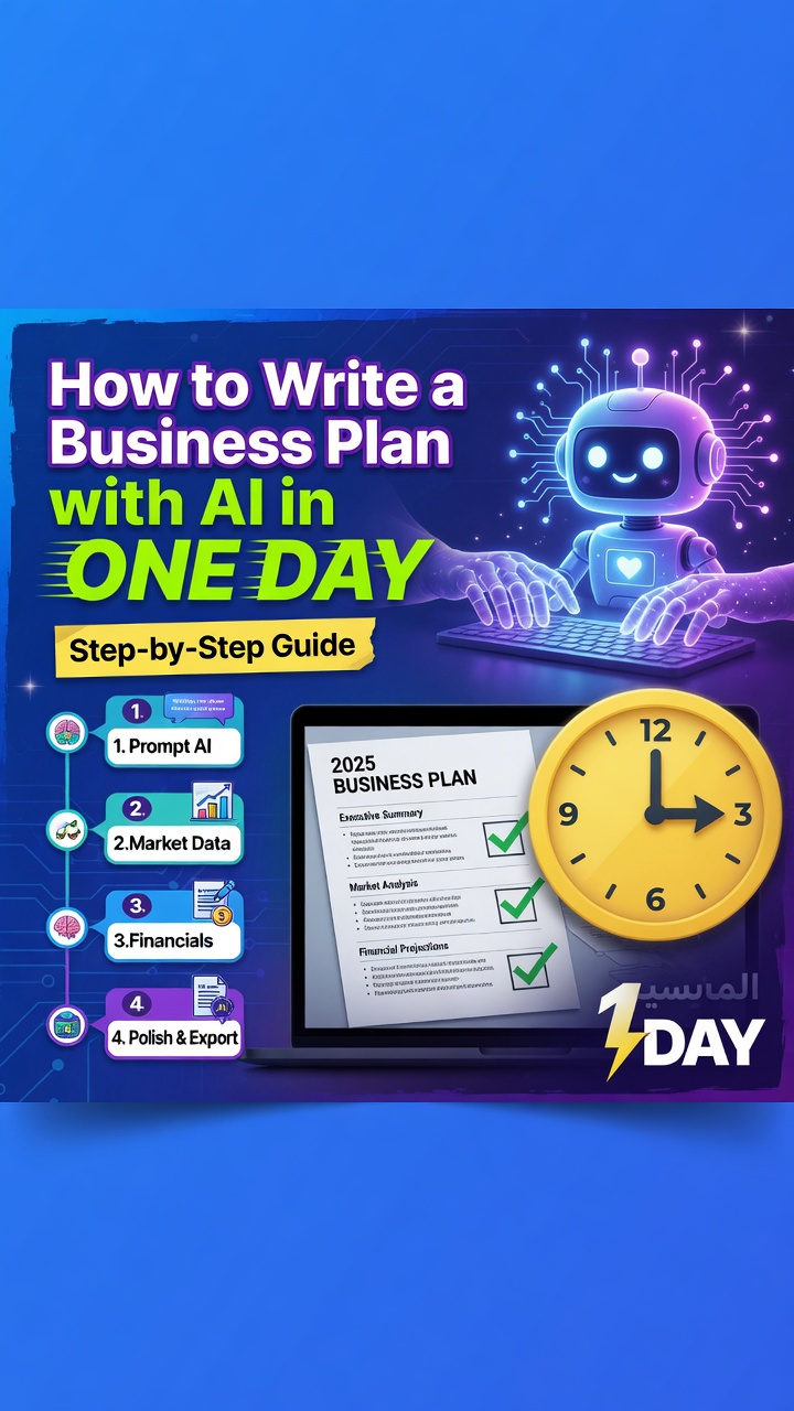How to Write a Business Plan with AI in One Day (Step-by-Step Guide)