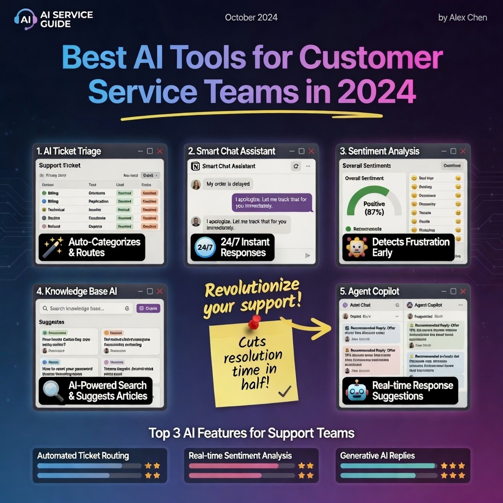Best AI Tools for Customer Service Teams in 2026